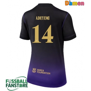 Barcelona Karim Adeyemi #14 Replik Auswärtstrikot Damen 2026-27 Kurzarm